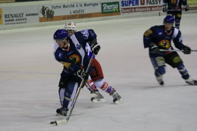 Photo hockey match Mont-Blanc - Epinal  le 10/01/2009