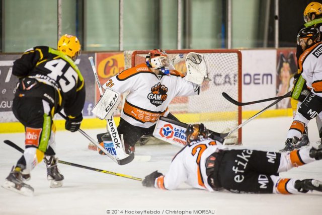 Photo hockey match Strasbourg  - Epinal  le 21/02/2015