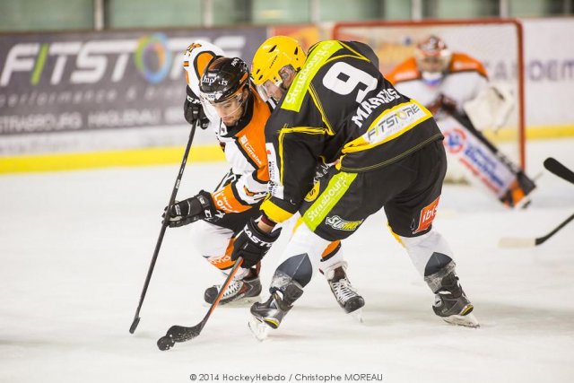 Photo hockey match Strasbourg  - Epinal  le 21/02/2015