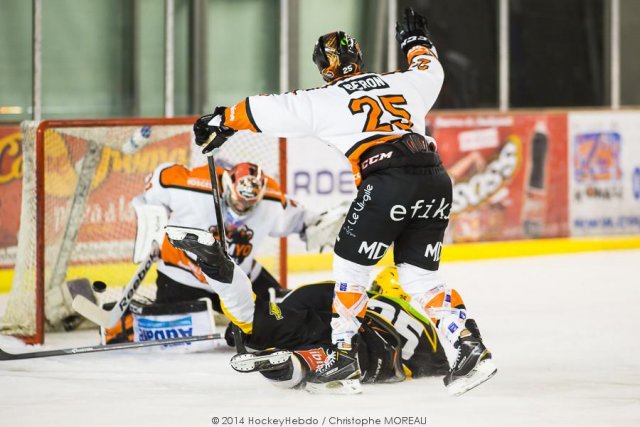 Photo hockey match Strasbourg  - Epinal  le 21/02/2015