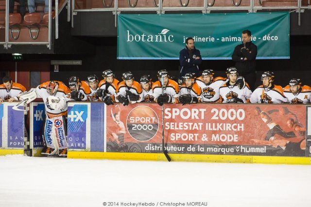 Photo hockey match Strasbourg  - Epinal  le 21/02/2015