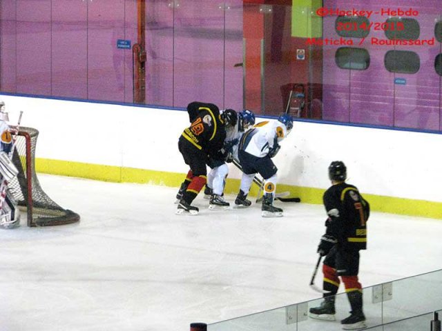 Photo hockey match Besançon - Champigny-sur-Marne le 21/02/2015