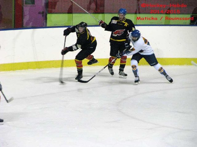 Photo hockey match Besançon - Champigny-sur-Marne le 21/02/2015