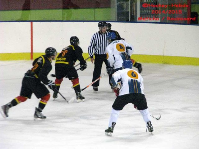 Photo hockey match Besançon - Champigny-sur-Marne le 21/02/2015