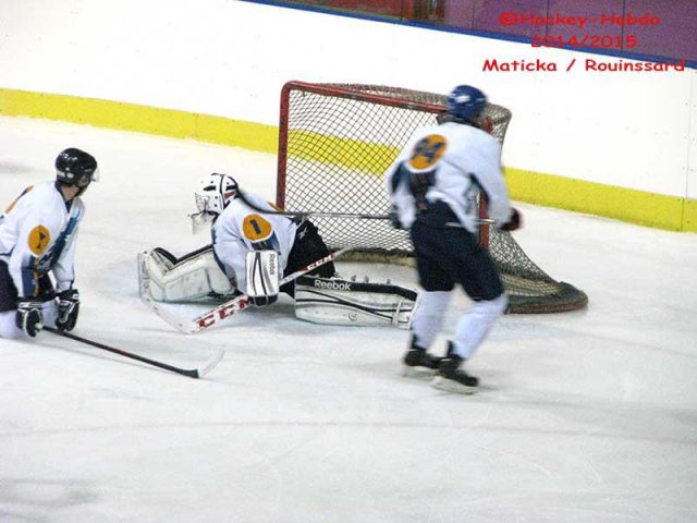 Photo hockey match Besançon - Champigny-sur-Marne le 21/02/2015