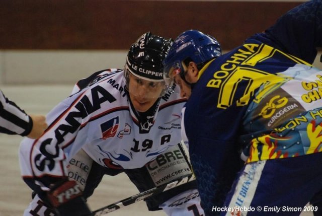 Photo hockey match Dijon  - Angers  le 10/01/2009