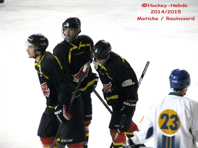 Photo hockey match Besançon - Champigny-sur-Marne le 21/02/2015