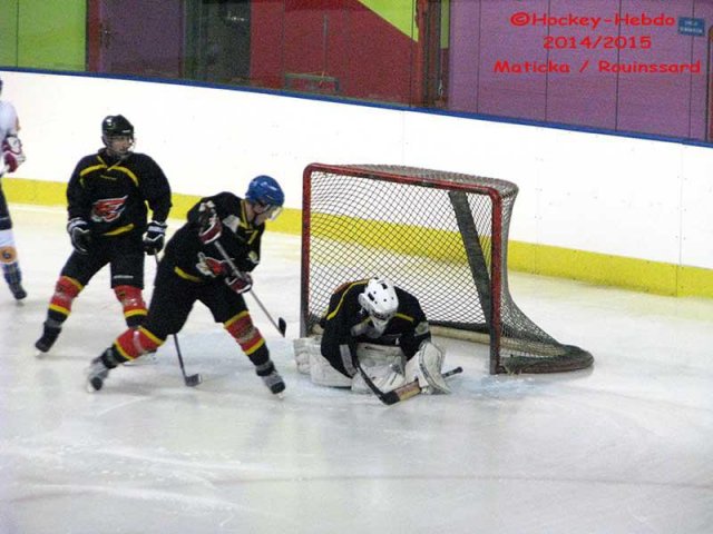 Photo hockey match Besançon - Champigny-sur-Marne le 21/02/2015
