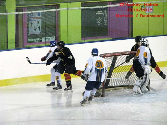 Photo hockey match Besançon - Champigny-sur-Marne le 21/02/2015
