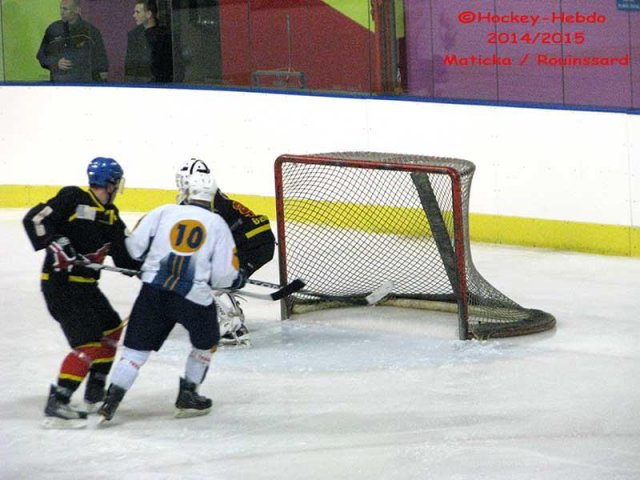 Photo hockey match Besançon - Champigny-sur-Marne le 21/02/2015