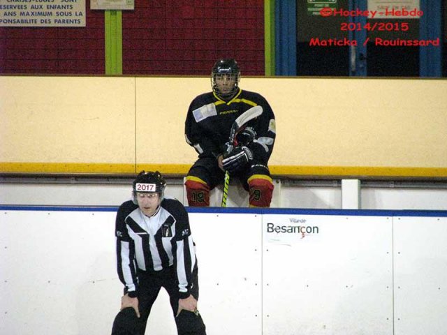 Photo hockey match Besançon - Champigny-sur-Marne le 21/02/2015