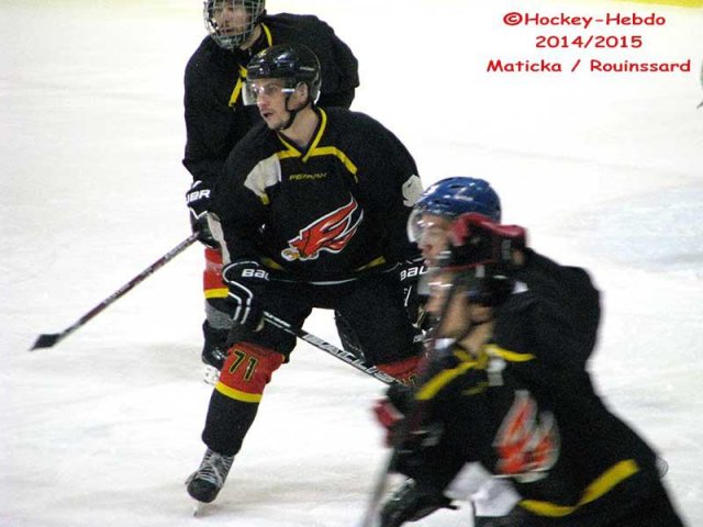 Photo hockey match Besançon - Champigny-sur-Marne le 21/02/2015