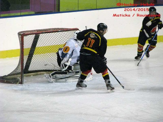 Photo hockey match Besançon - Champigny-sur-Marne le 21/02/2015
