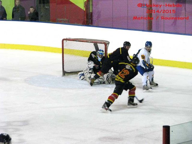 Photo hockey match Besançon - Champigny-sur-Marne le 21/02/2015