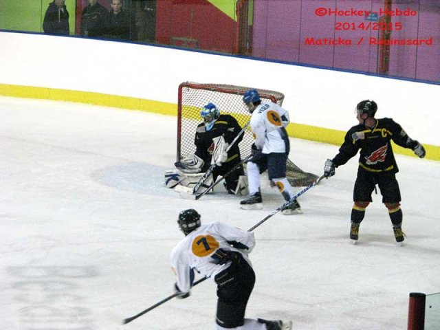 Photo hockey match Besançon - Champigny-sur-Marne le 21/02/2015