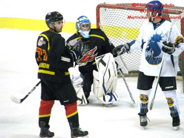 Photo hockey match Besançon - Champigny-sur-Marne le 21/02/2015