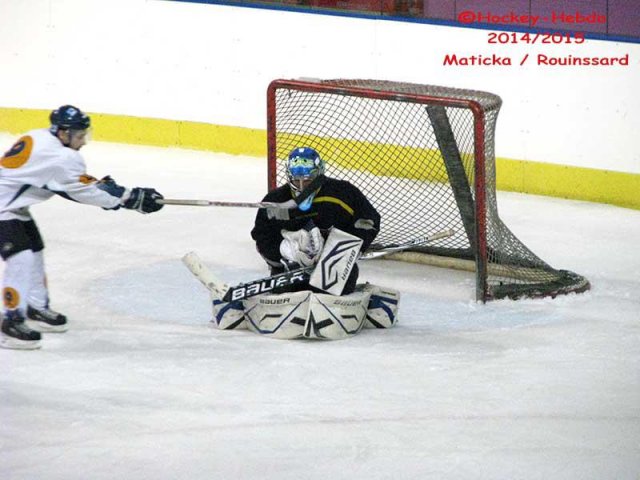 Photo hockey match Besançon - Champigny-sur-Marne le 21/02/2015