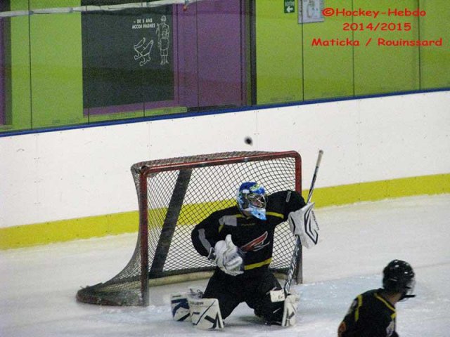Photo hockey match Besançon - Champigny-sur-Marne le 21/02/2015