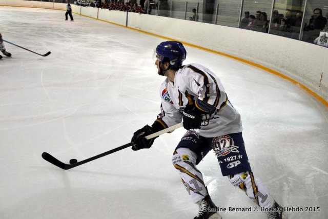 Photo hockey match Reims - Courbevoie  le 22/02/2015