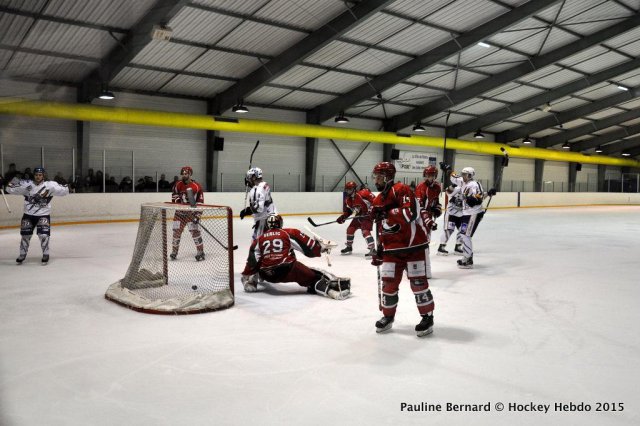 Photo hockey match Reims - Courbevoie  le 22/02/2015