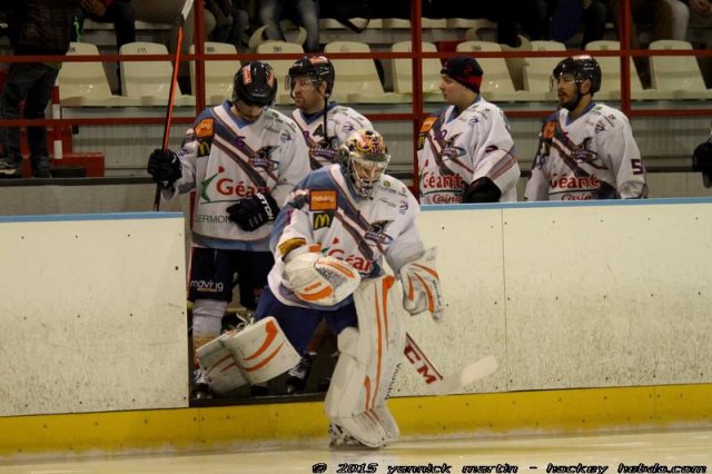Photo hockey match Limoges - Clermont-Ferrand le 21/02/2015