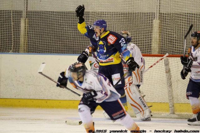Photo hockey match Limoges - Clermont-Ferrand le 21/02/2015