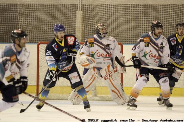 Photo hockey match Limoges - Clermont-Ferrand le 21/02/2015