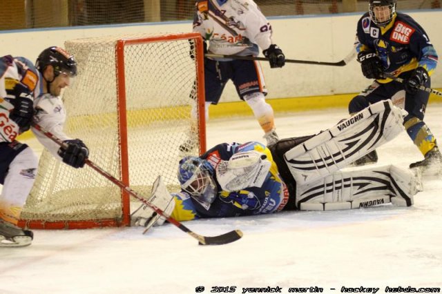 Photo hockey match Limoges - Clermont-Ferrand le 21/02/2015