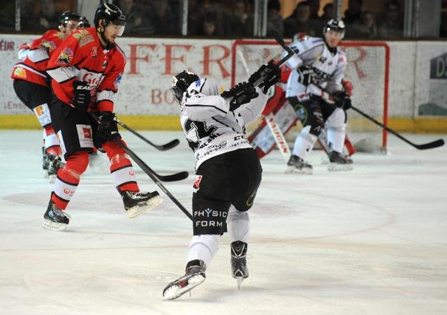 Photo hockey match Briançon  - Brest  le 24/02/2015
