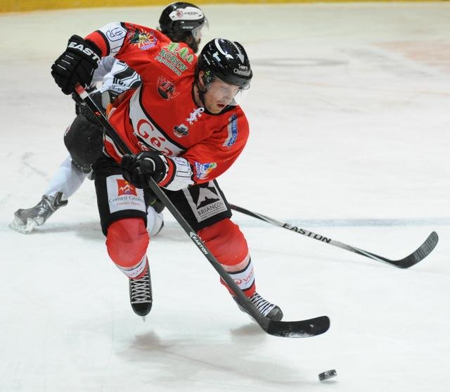 Photo hockey match Briançon  - Brest  le 24/02/2015