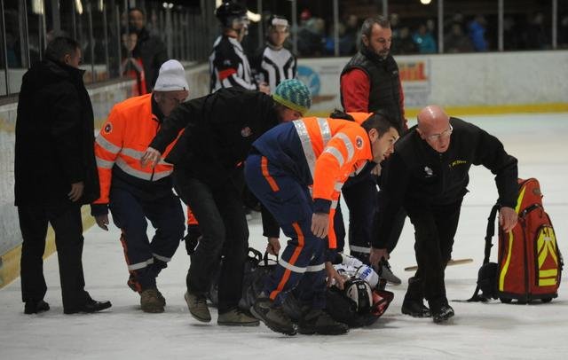 Photo hockey match Briançon  - Brest  le 24/02/2015