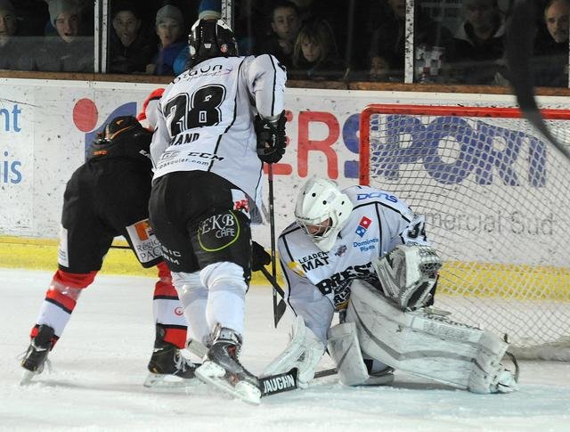 Photo hockey match Briançon  - Brest  le 24/02/2015