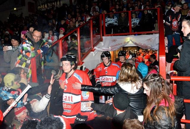 Photo hockey match Briançon  - Brest  le 24/02/2015