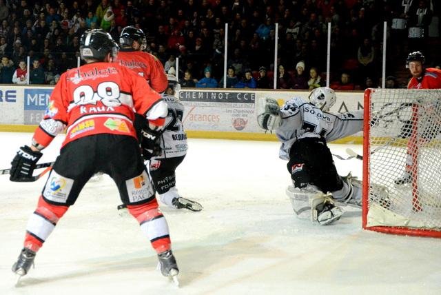 Photo hockey match Briançon  - Brest  le 24/02/2015