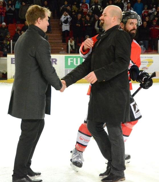 Photo hockey match Briançon  - Brest  le 24/02/2015