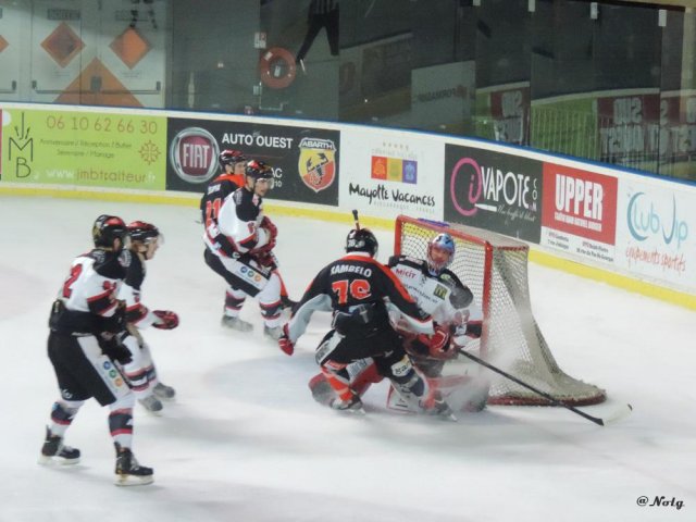 Photo hockey match Bordeaux - Mulhouse le 24/02/2015