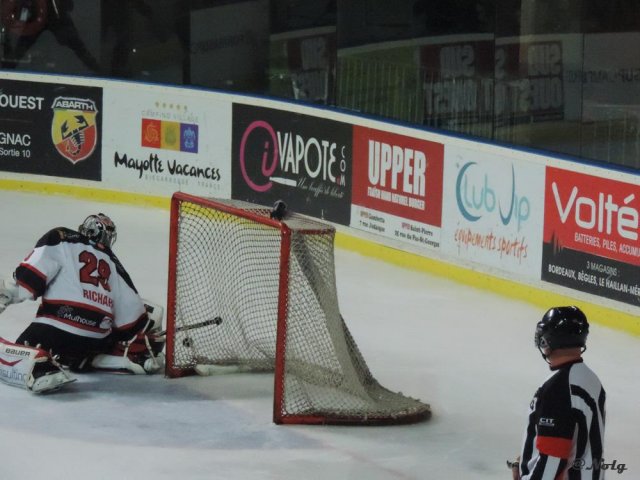 Photo hockey match Bordeaux - Mulhouse le 24/02/2015