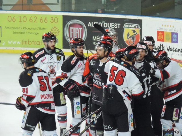 Photo hockey match Bordeaux - Mulhouse le 24/02/2015