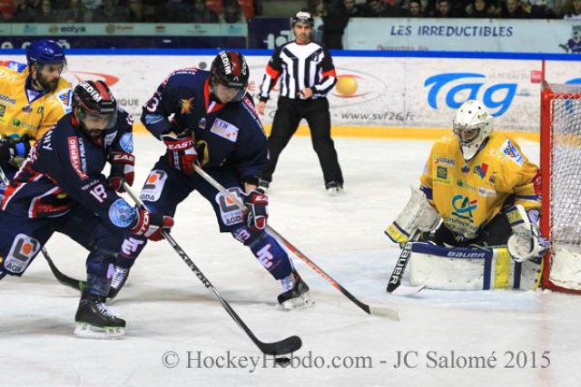 Photo hockey match Grenoble  - Dijon  le 27/02/2015