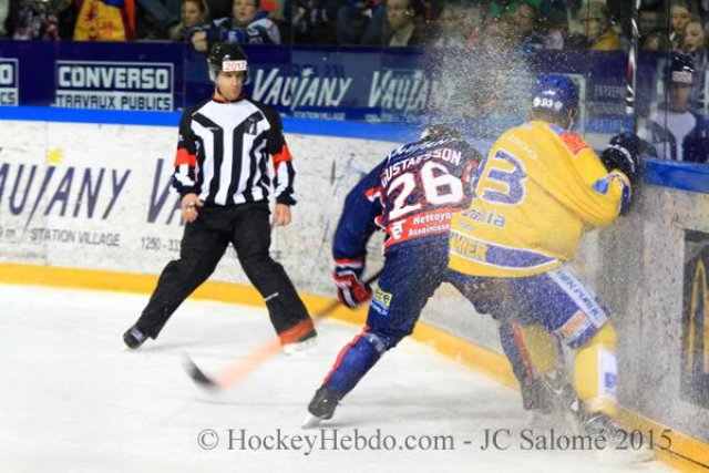 Photo hockey match Grenoble  - Dijon  le 27/02/2015