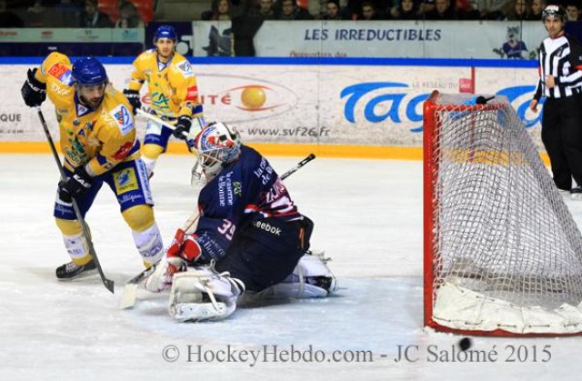Photo hockey match Grenoble  - Dijon  le 27/02/2015