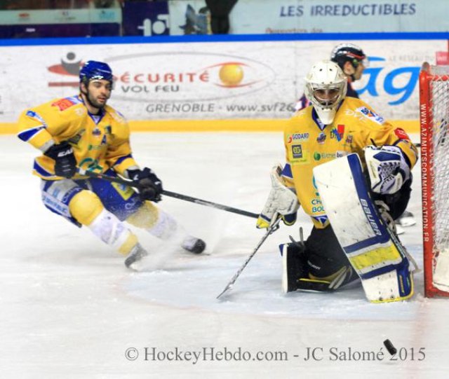 Photo hockey match Grenoble  - Dijon  le 27/02/2015
