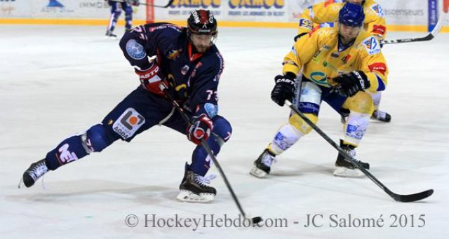 Photo hockey match Grenoble  - Dijon  le 27/02/2015