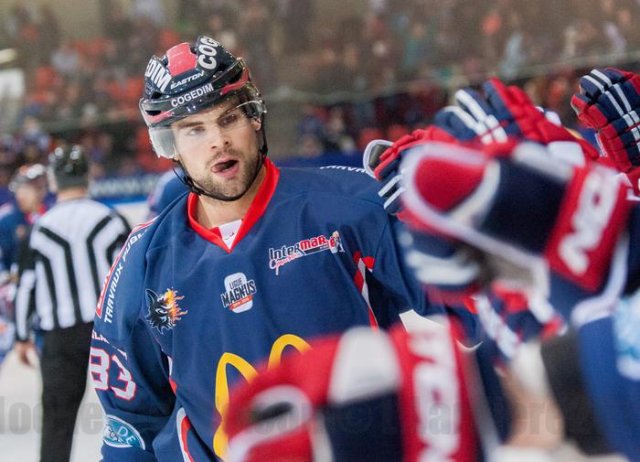 Photo hockey match Grenoble  - Dijon  le 27/02/2015
