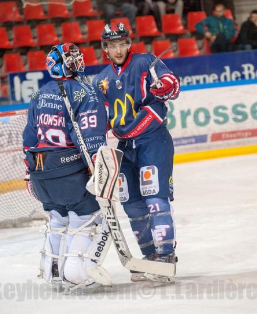 Photo hockey match Grenoble  - Dijon  le 27/02/2015