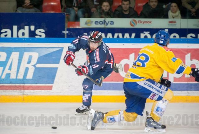 Photo hockey match Grenoble  - Dijon  le 27/02/2015