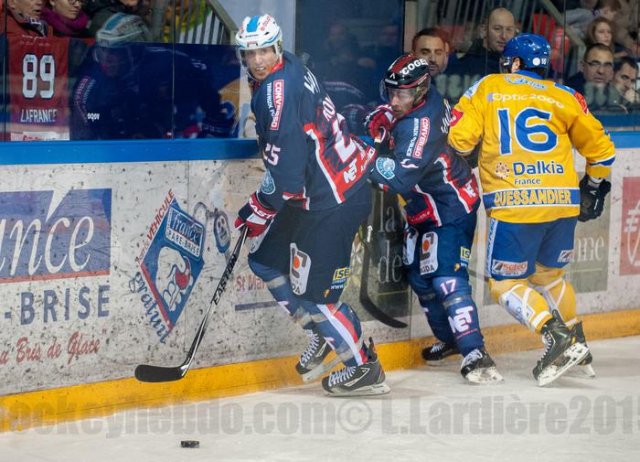 Photo hockey match Grenoble  - Dijon  le 27/02/2015