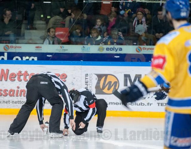 Photo hockey match Grenoble  - Dijon  le 27/02/2015