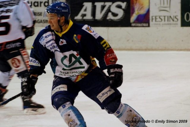 Photo hockey match Dijon  - Angers  le 10/01/2009