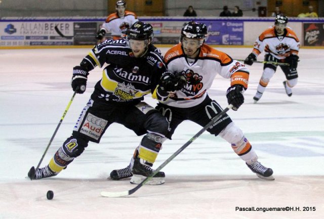 Photo hockey match Rouen - Epinal  le 27/02/2015